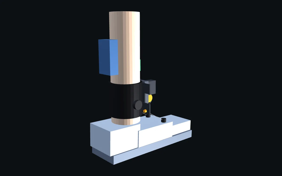 Schematic 3D volume design of the actuated ankle brace: calf cuff, actuator module, wire and shoe sole